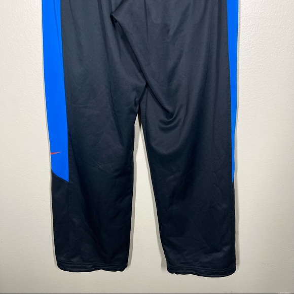 Nike Therma Fit Elite Black and Blue Track Pants Mens Size Small Sports Active - Picture 6 of 11